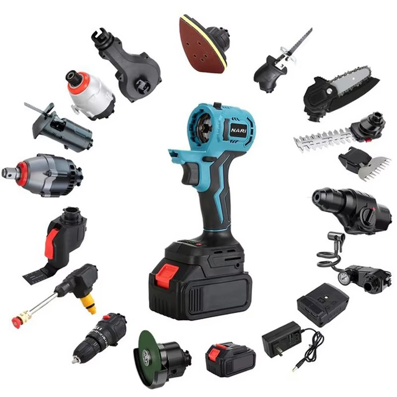 Power Tools Set - Cordless All-in-One Multi-function Power Tool Set