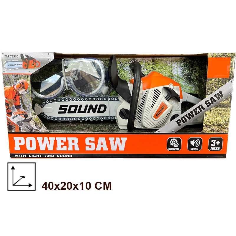 Toy Chainsaw with Goggles Chil - Power Tools Kids のレビューと価格