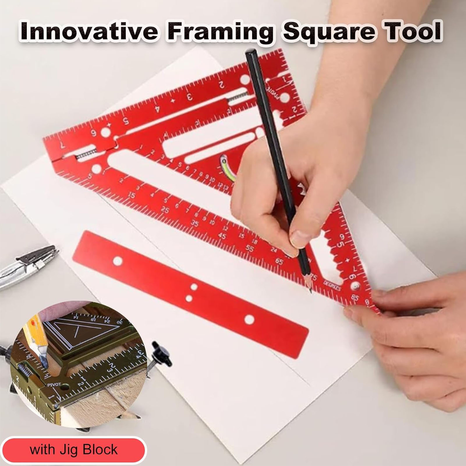 Layout Measuring Tool Rafter   - Power Tools Aldi のレビューと価格