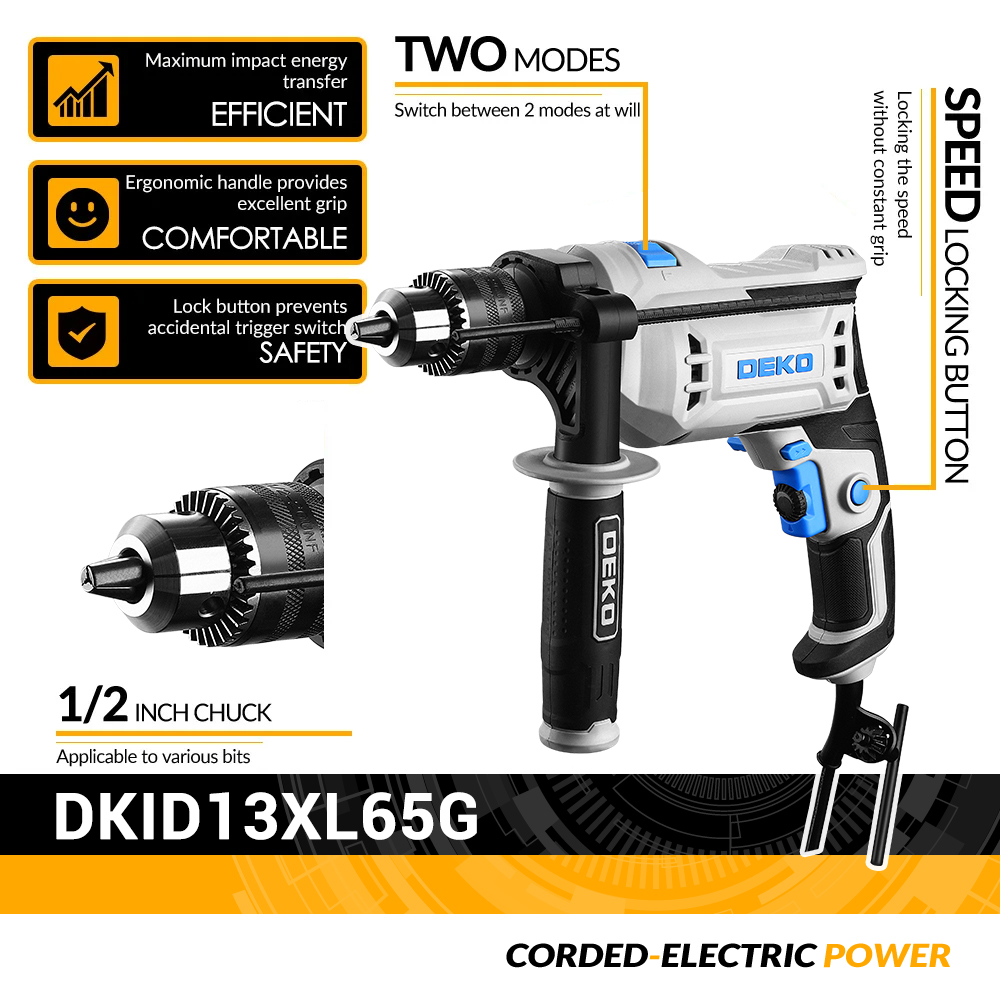 DEKO DKID13XL65G  professional - Power Tools Dongcheng のレビューと価格