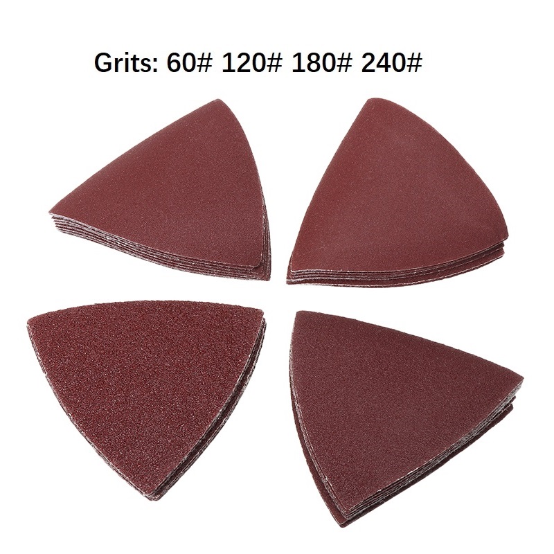 40pc Triangle Sandpaper 60/120 - Power Tools Accessories のレビューと価格