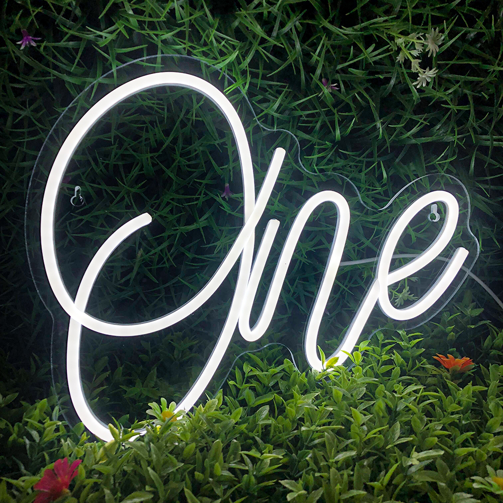 Number One Letter Neon Sign Le - Power Tools Logo のレビューと価格