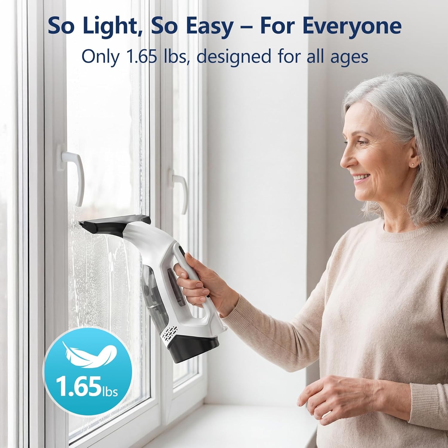2000Pa Handheld Window Vacuum  - Power Tools Set のレビューと価格