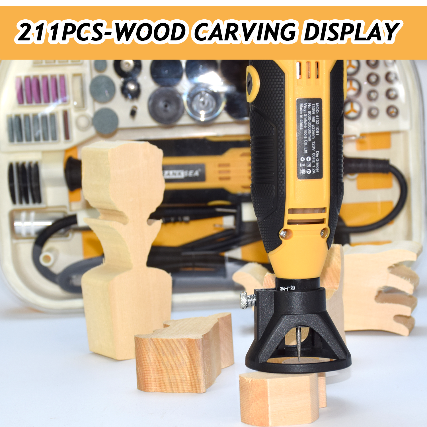 Rotary Tool Kit, Equipped With - Power Tools Set のレビューと価格