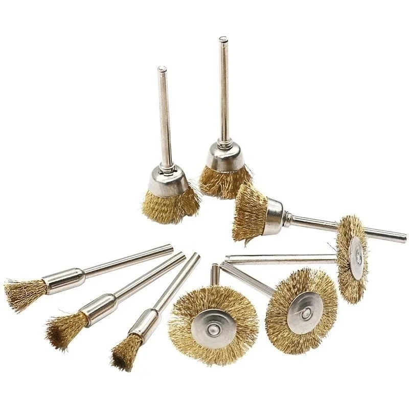 9 Pcs 3mm Copper Wire Brushes  - Power Tools Accessories のレビューと価格