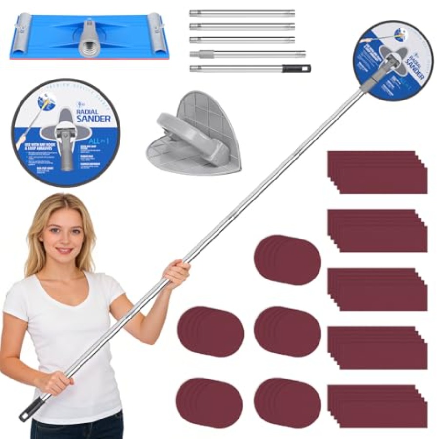 Drywall Pole Sander Kit with H - Detail Sander Corner のレビューと価格