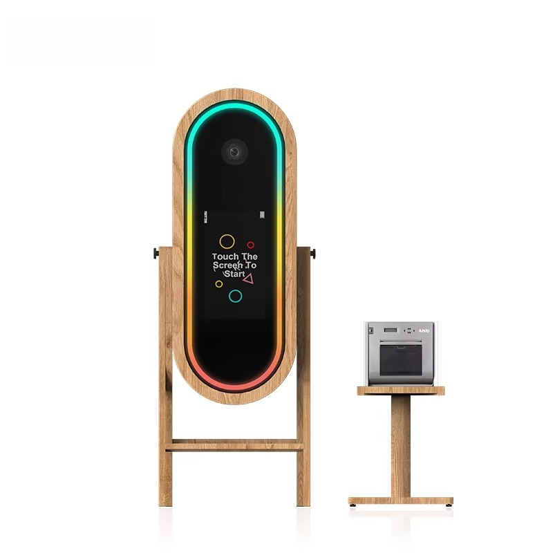 Touch Screen Wooden Magic Mirr - Power Tools Exhibition のレビューと価格