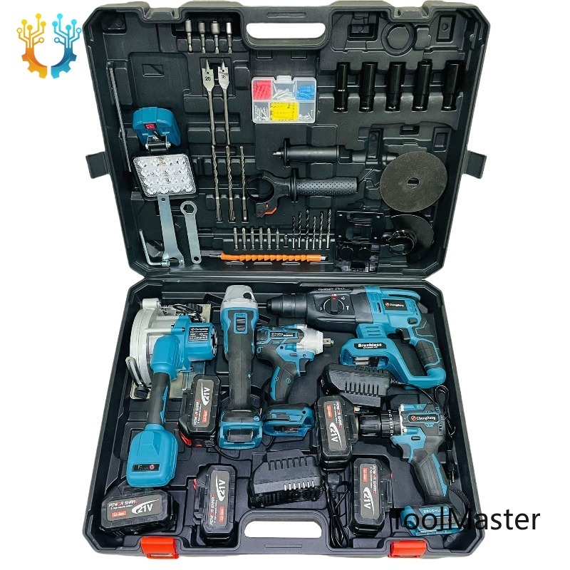 [2026]6pcs Set Combination Pow - Power Tools Set のレビューと価格