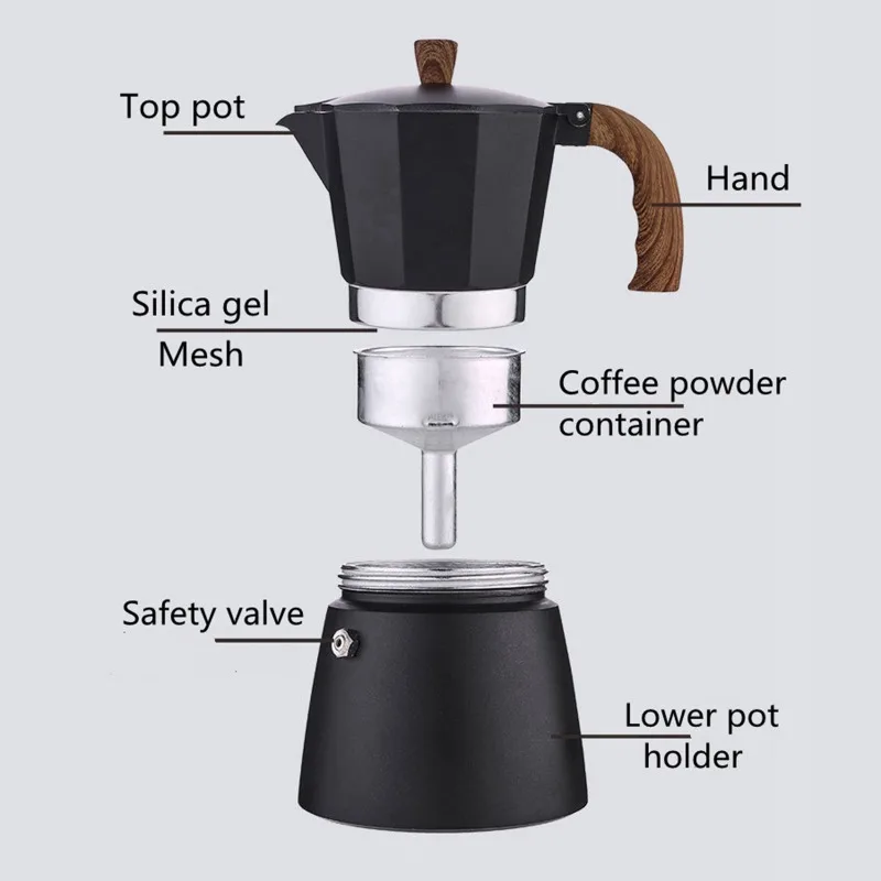 JUSTINLAU Coffee Moka Pot 150m - Power Tools Aldi のレビューと価格