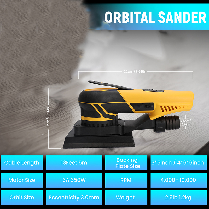 Electric Random Orbital Sander - Detail Sander Corner のレビューと価格