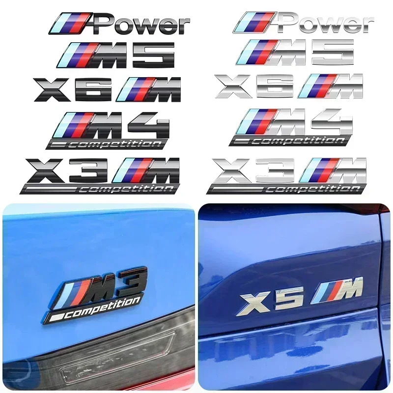 3D ABS Chrome Emblem Letters l - Power Tools Logo のレビューと価格