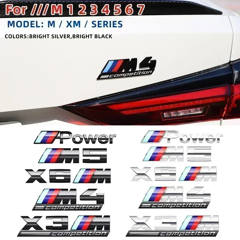3D ABS Chrome Emblem Letters l - Power Tools Logo のレビューと価格