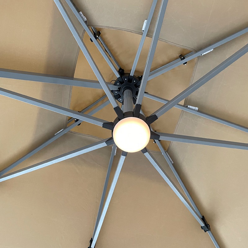 L  Big Size Cantilever Parasol - Power Tools Logo のレビューと価格